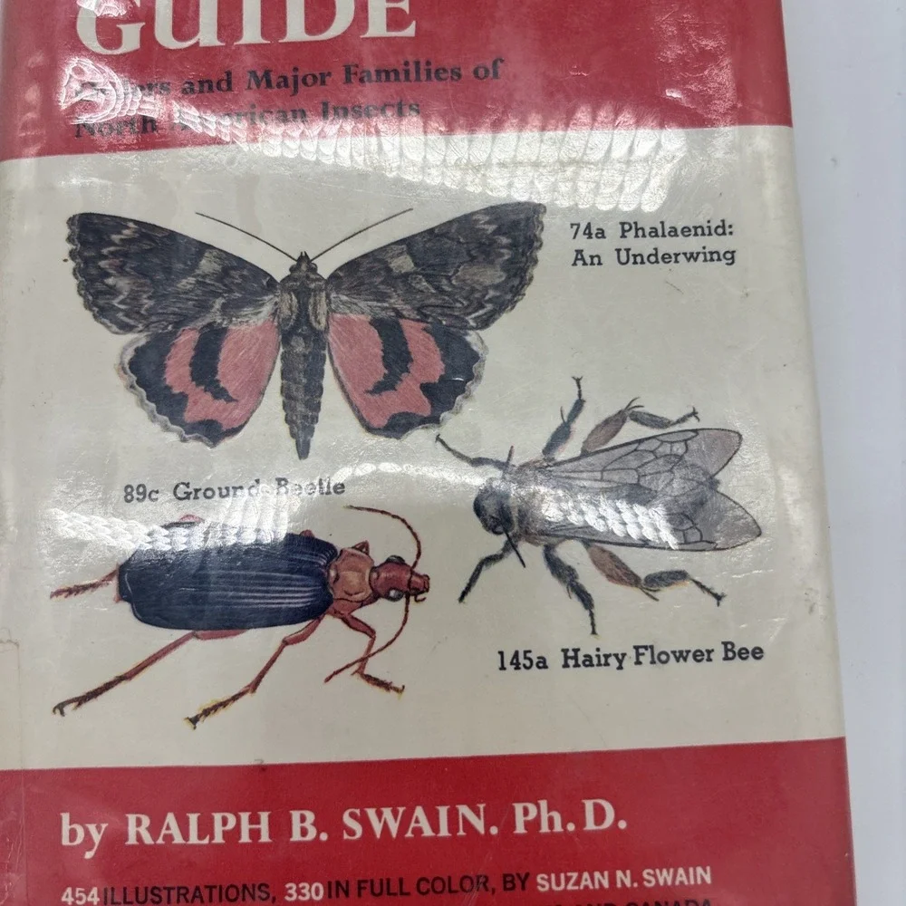 The Insect Guide by Ralph B Swain VTG 1948 Hardcover Dust Jacket Good Condition